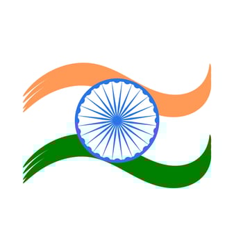 Indian flag design vector