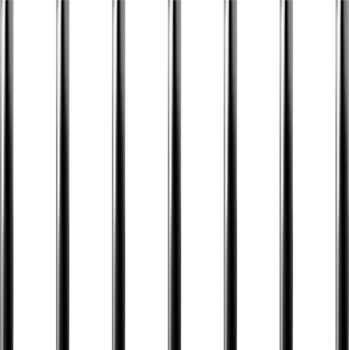 Set of Realistic metal prison grilles. Isolated on a transparent background. Thuster machine, iron prison cell. metallic product. Vector ilustration png