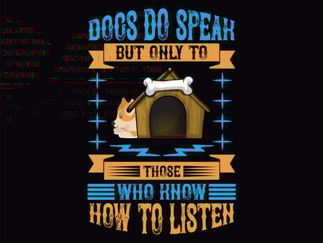 Dog t-shirt design vector file