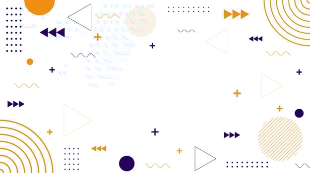 Abstract flat geometric background. Colorful geometric shape element design. Vector illustration
