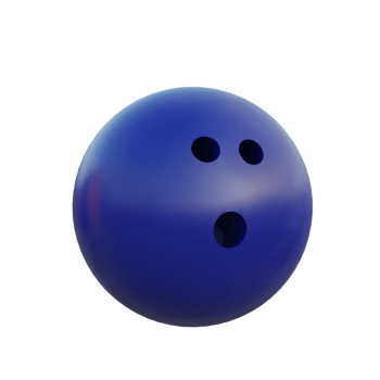bowling ball 3d element png