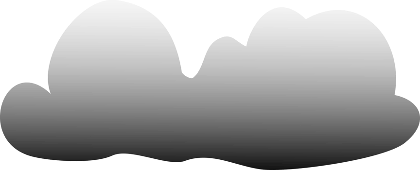 black cloud transparent png