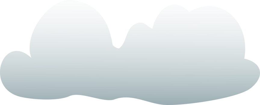 transparent cloud, blue grey cloud png