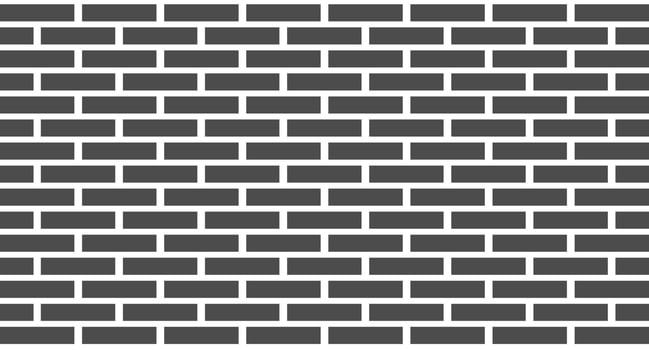 Gray brick wall,vector brick wall background vector