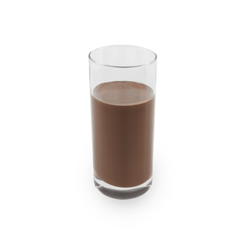 Cocoa glass cutout, Png file