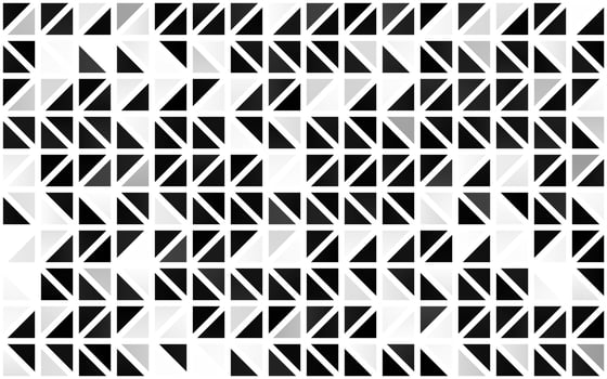 Light Silver, Gray vector seamless background with triangles.