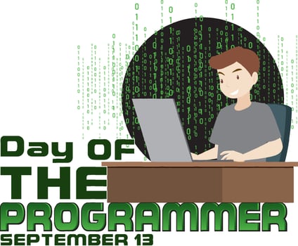 Programmers' Day Banner Design vector