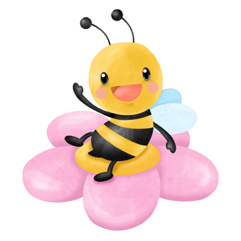 Honey Bee Watercolor Clipart png