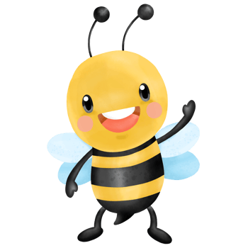 Honey Bee Watercolor Clipart png