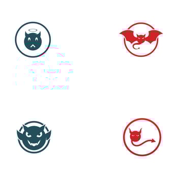 Devil horn Vector icon