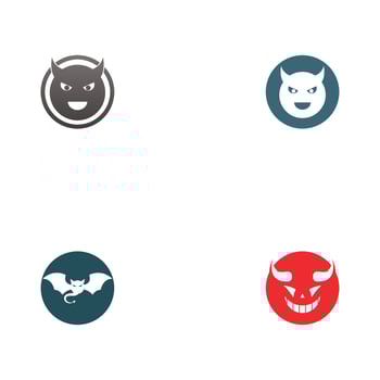Devil horn Vector icon