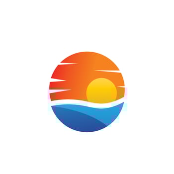 Sun Vector illustration Icon