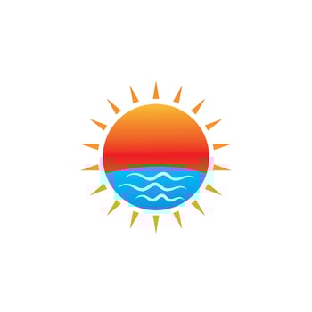 Sun Vector illustration Icon