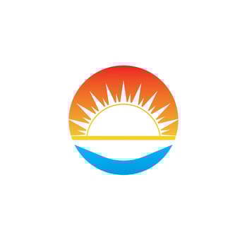 Sun Vector illustration Icon