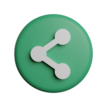 Share Button Scial Media Element png