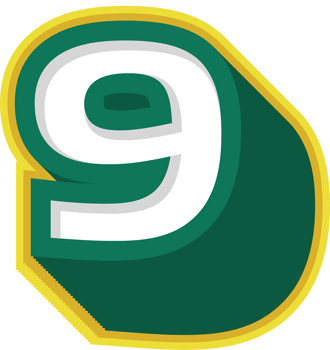 Green 3D Alphabet Letter Effect png
