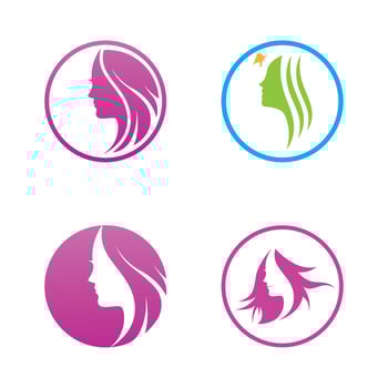 style haircut icon vector design template illustration