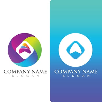 A Logo Template design vector