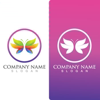 Beauty Butterfly icon design vector