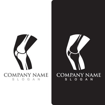 Bone logo vector template vector