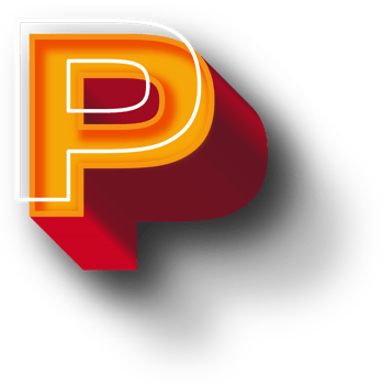 Orange 3D Alphabet Letter Effect png