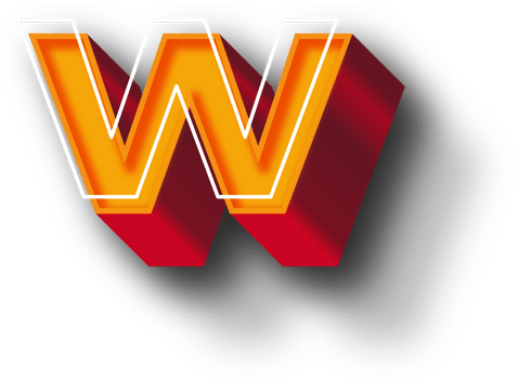 Orange 3D Alphabet Letter Effect png