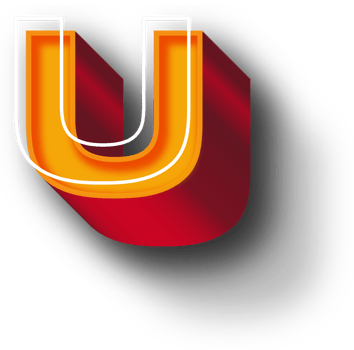 Orange 3D Alphabet Letter Effect png