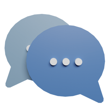 Chat Buble Communication Messages png