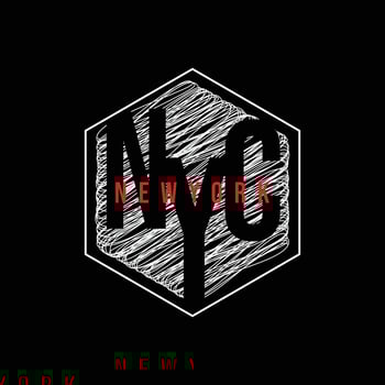 New york city typography vector t shirt design