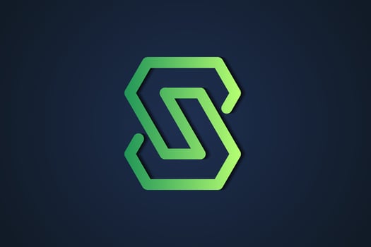 Initial Letter S, Polygon Business branding logo vector