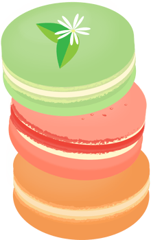 macaroons and desserts png