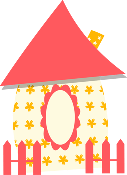 cute cottage hut png