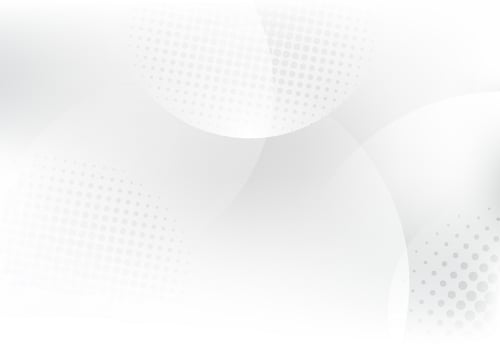Abstract white and gray circles background with halftone radial elements vector