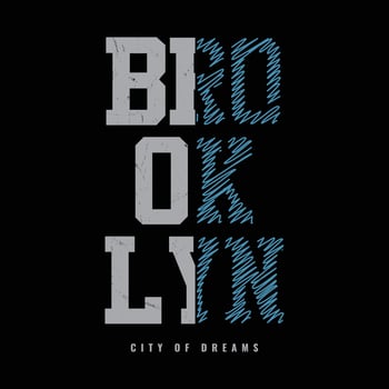 New york city typography vector t shirt design