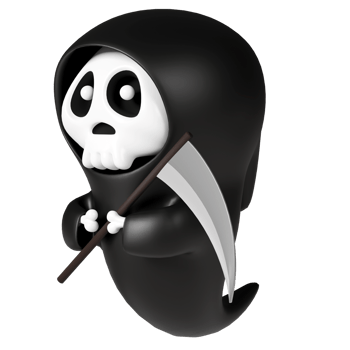 Happy Halloween 3d elements png