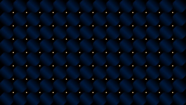 Gold and dark luxury background vector illustration created with simple geometric shapes.