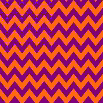 Orange and purple color of zigzag pattern. Vector. Paper, cloth, fabric, cloth, dress, napkin, cover, bed printing, gift, present or wrap. Halloween, spring, fall, harvest concept, background. vector