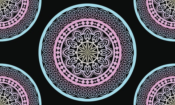 Colorful mandala background design. Ornamental mandala design. Mandala Pattern Design. vector