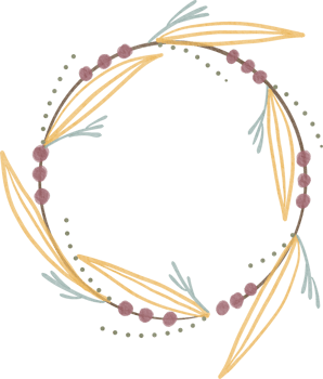 watercolor wreath cute png