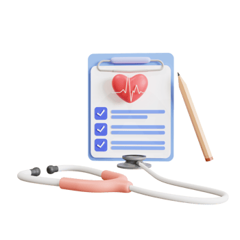 icon medical check-up clipboard  checklist, cardiovascular disease prevention test, heart diagnostic, electrocardiography service, undergo ECG procedure png