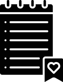 Wishlist Icon Style vector