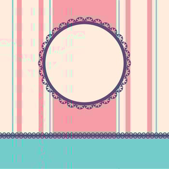 Cute template for greeting card, postcards, declaration of love, labels. posters. vector