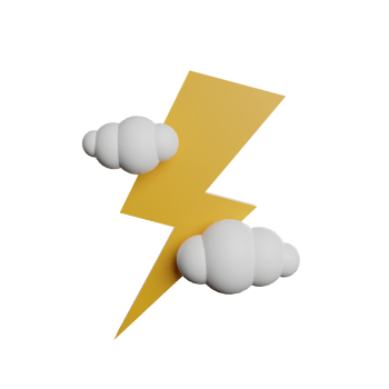 Flash With Cloud png
