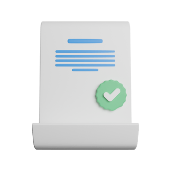 Receipt Letter Check png