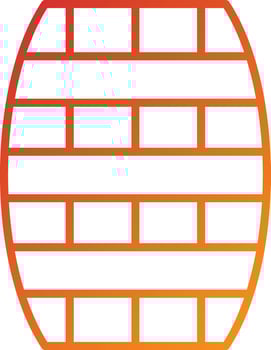 Barrels Icon Style vector