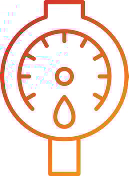Gauge Icon Style vector
