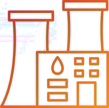 Power Plant Icon Style vector