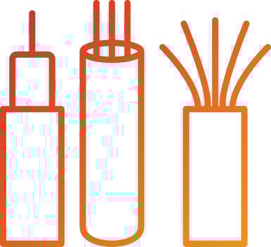 Wires Icon Style vector