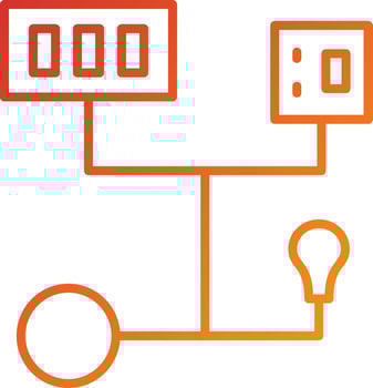 Wiring Icon Style vector