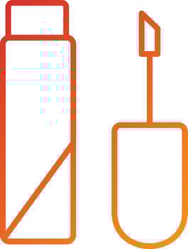 Lip Gloss Icon Style vector
